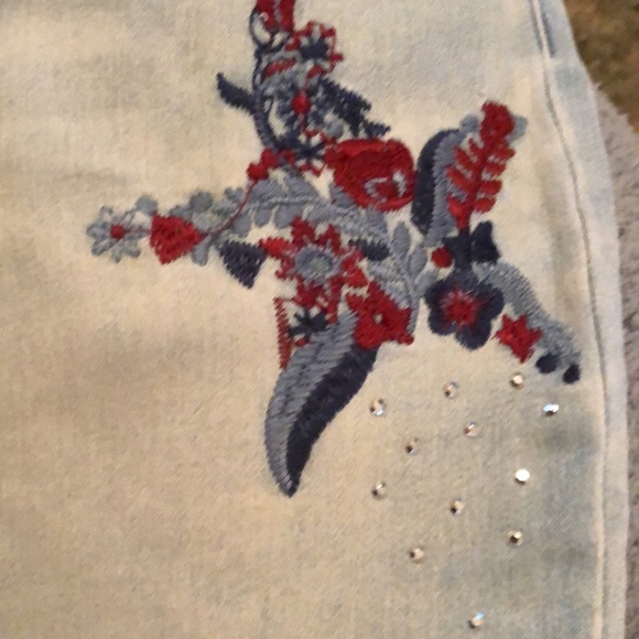 DG2 two pairs of beautiful embroidered jeans - Picture 11 of 11